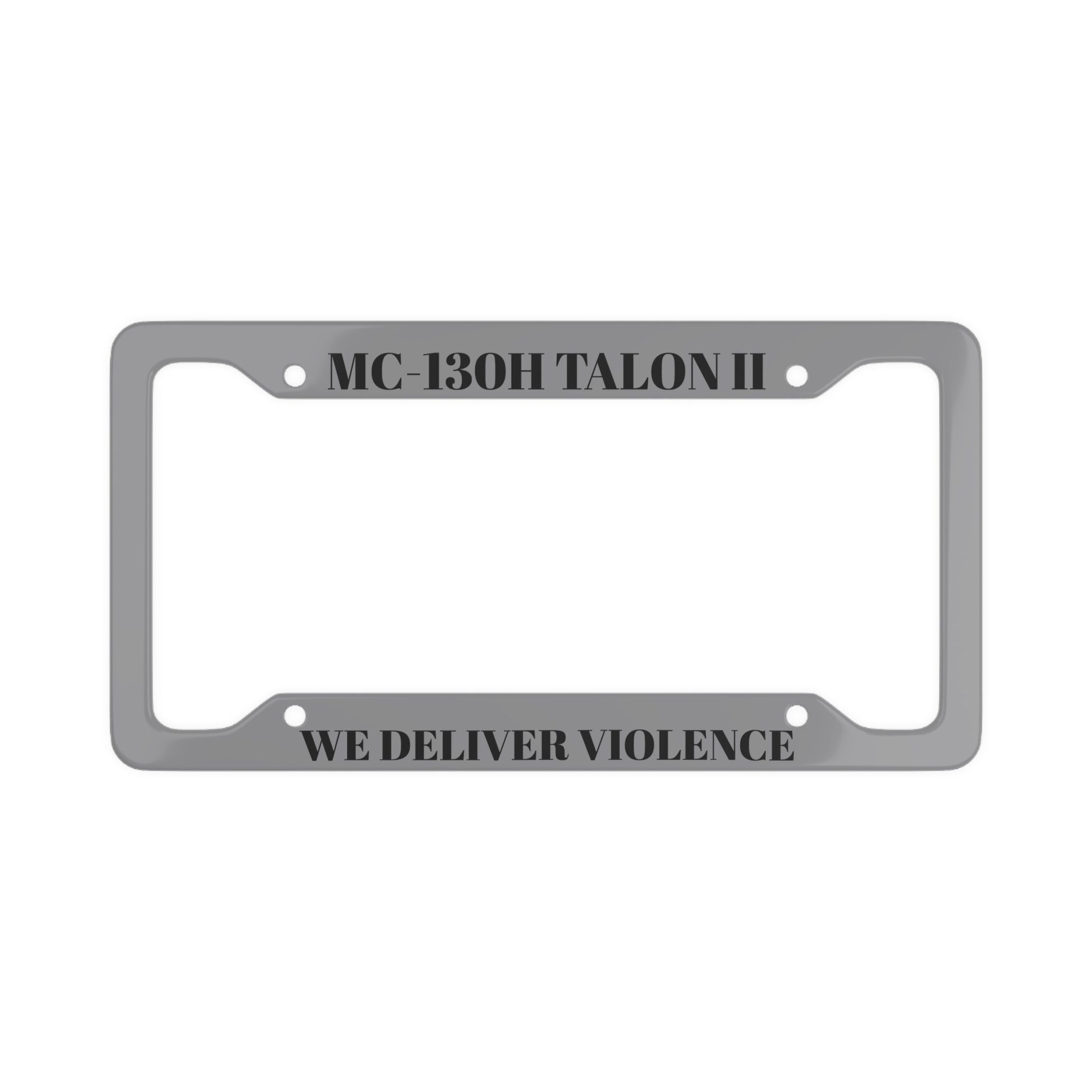 MC-130H LICENSE PLATE FRAME V2