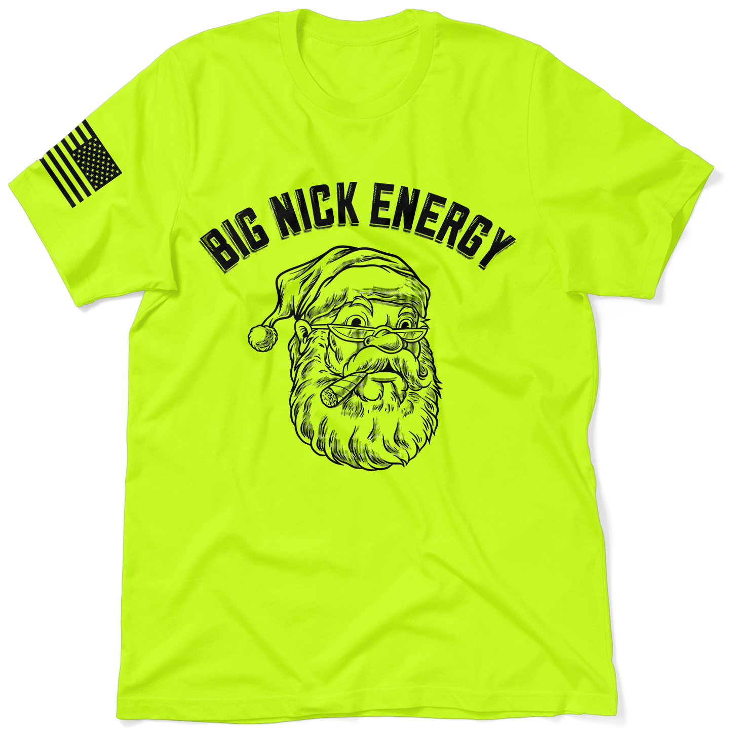 Big Nick Energy - Safety Yellow Hi-Vis T-Shirt