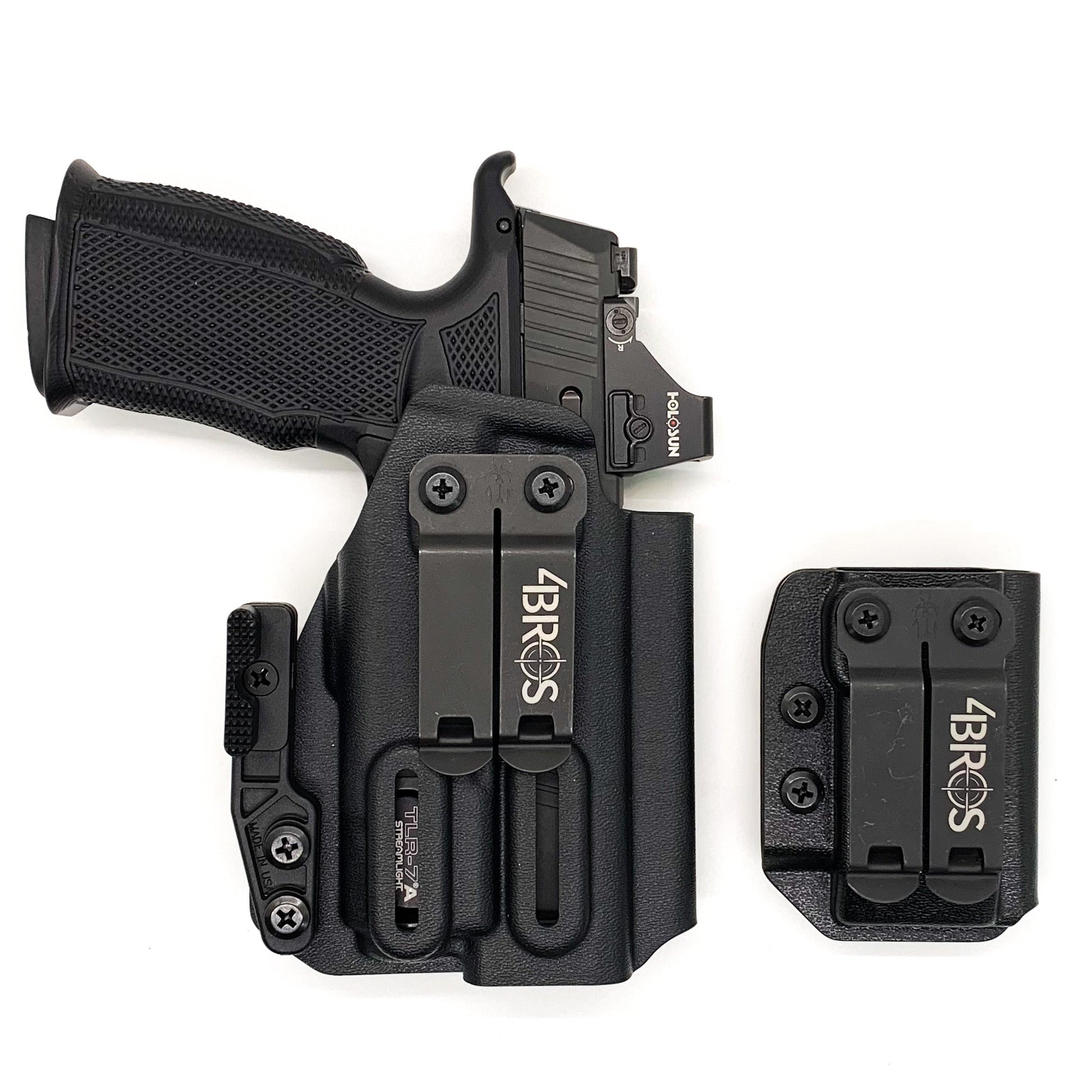 Sig P365-XMACRO & Icarus Precision A.C.E Module & TLR-7 X/A IWB RH Holster with Magazine Carrier Combo