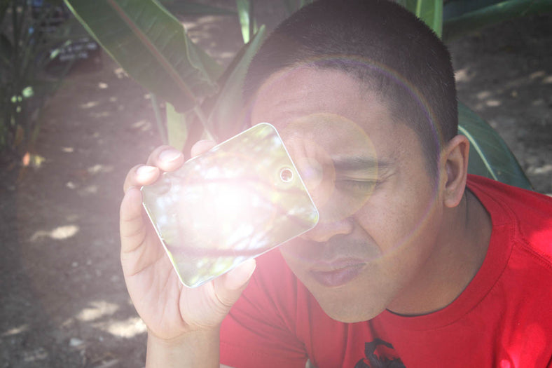 3"x 4" Stainless Steel Shatterproof Outdoor Signaling Mirror