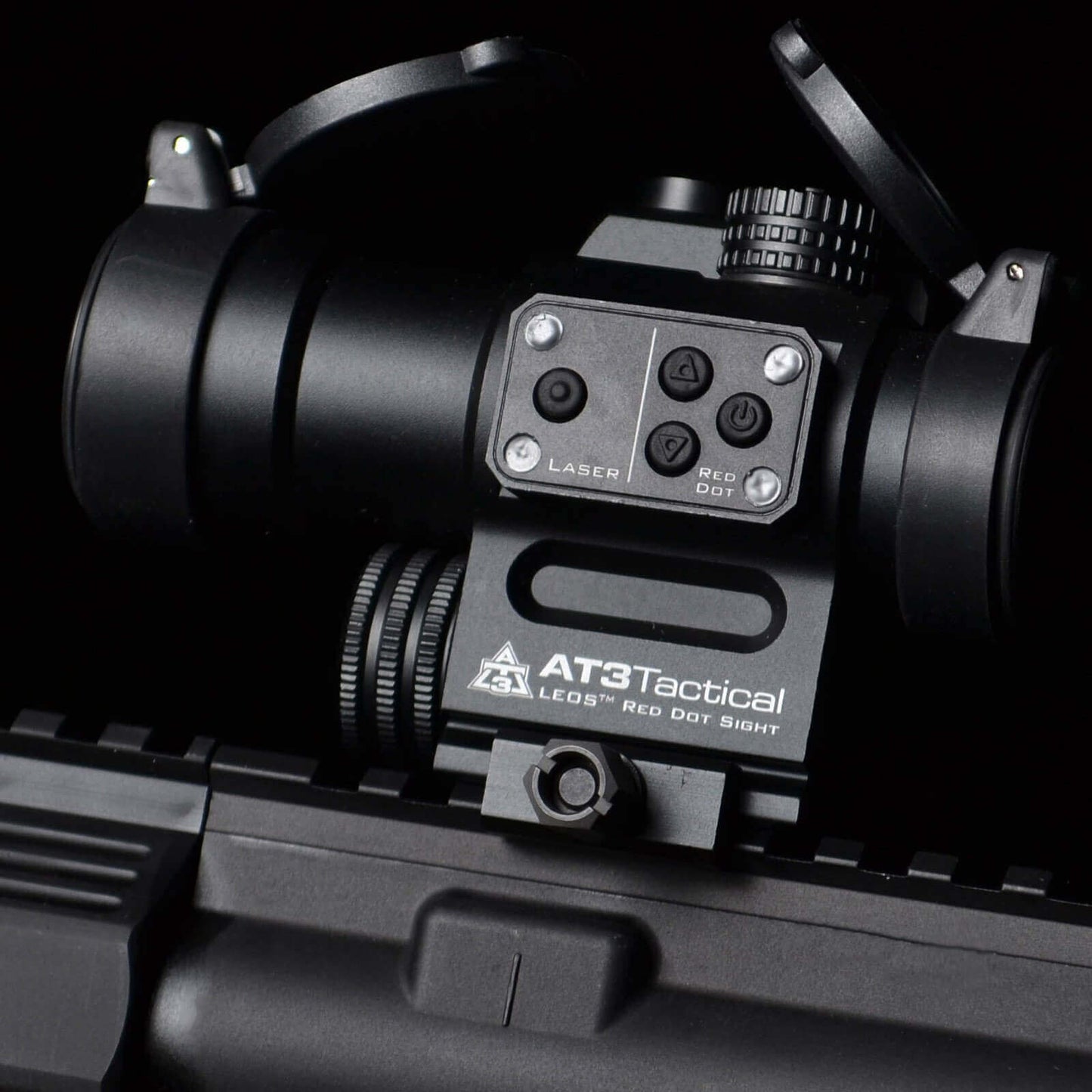 LEOS™ Red Dot Sight with Integrated Laser Sight & Riser