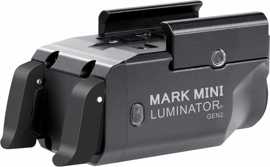 Mark Mini Pistol Light w/ NFA Tritium Night Sights Bundle w/ White Inserts. For Glock, Walther PDP and Ruger RMX.