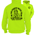 Your Country Needs You - Safety Yellow Hoodie