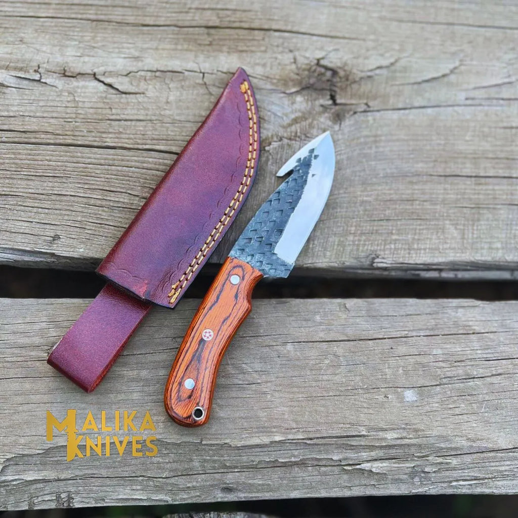 Old Timer GutHook Skinner Knife | Exquisite Craftsmanship & Razor-Sharp Blade-0028