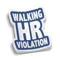 HR Violation Hard Hat Decal