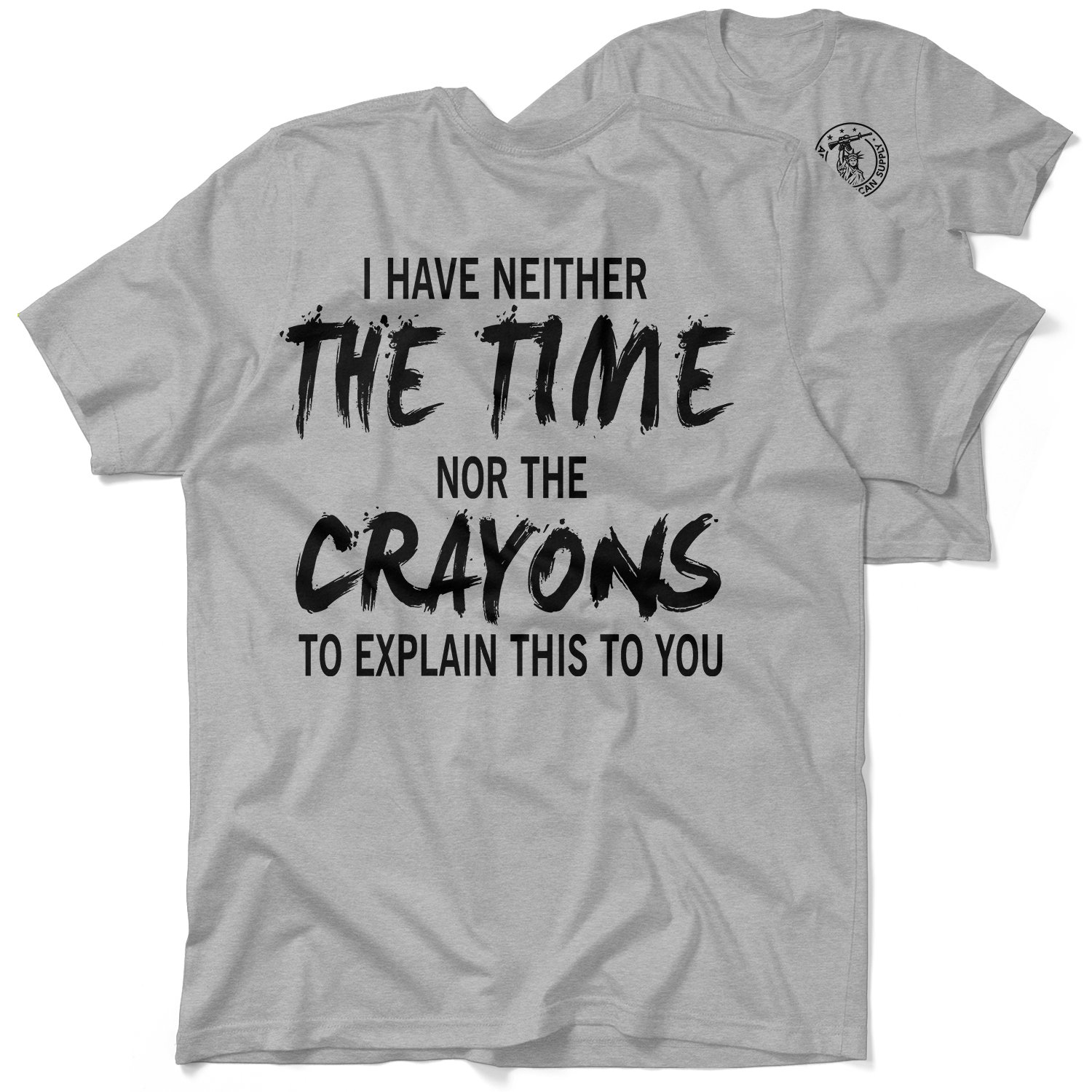 Crayons - Safety Yellow T-Shirt