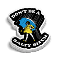 Salty Bitch Hard Hat Decal