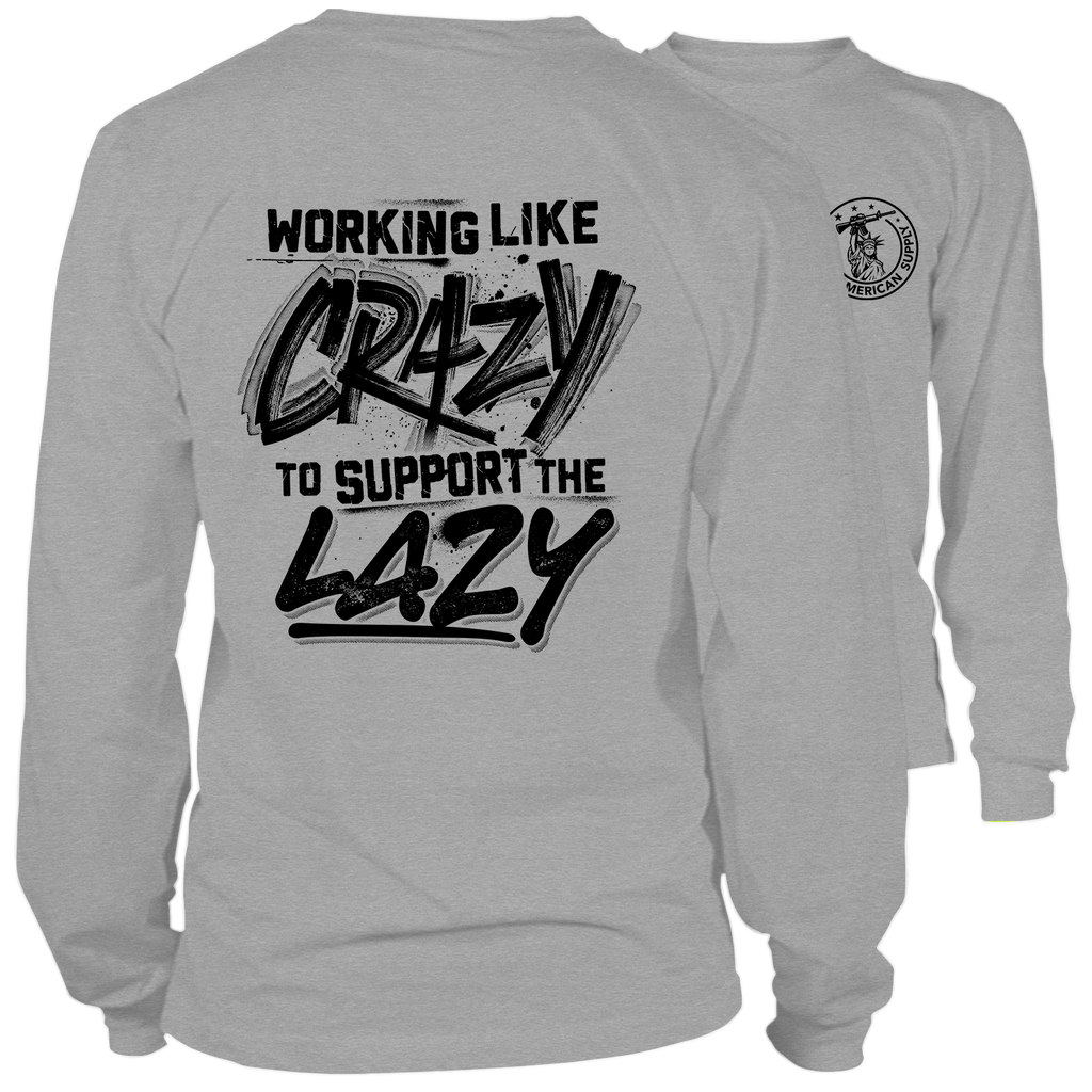 Crazy - Long Sleeve Hi-Vis T-Shirt