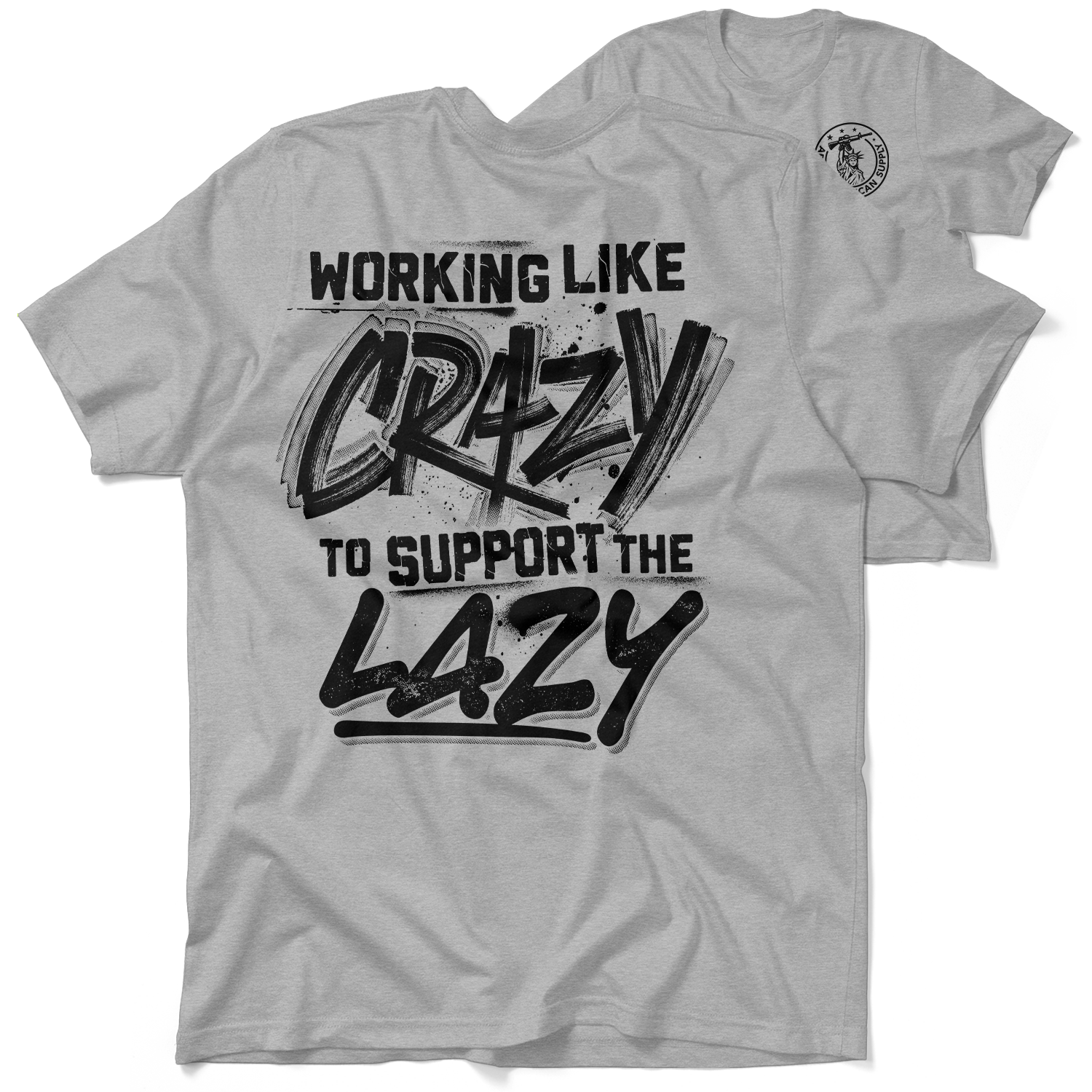 Crazy - Safety Yellow T-Shirt