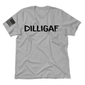 DILLIGAF  - Heather Gray T-Shirt
