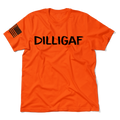 DILLIGAF  - Safety Orange T-Shirt