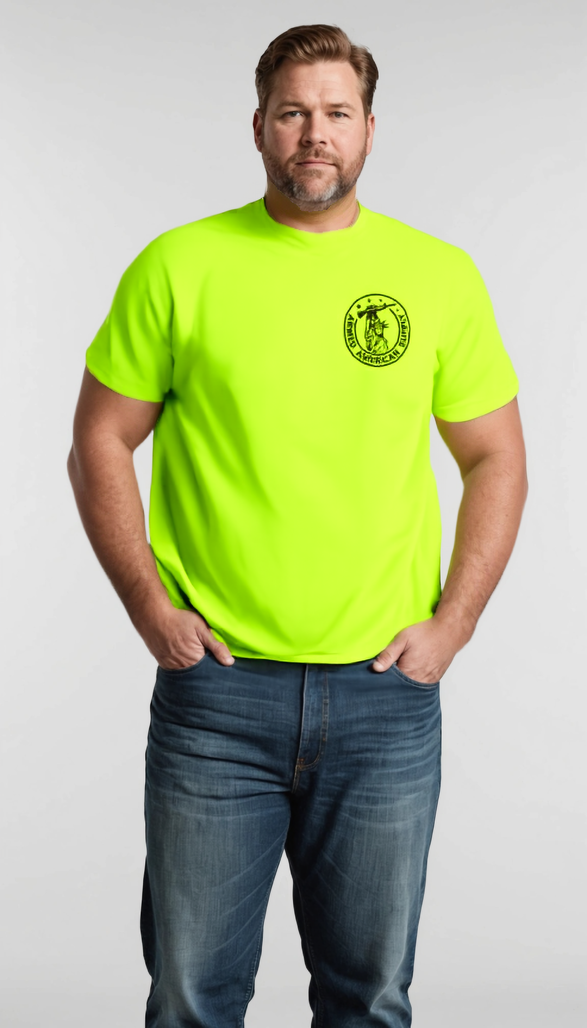Shit Show Crew - Safety Yellow T-Shirt