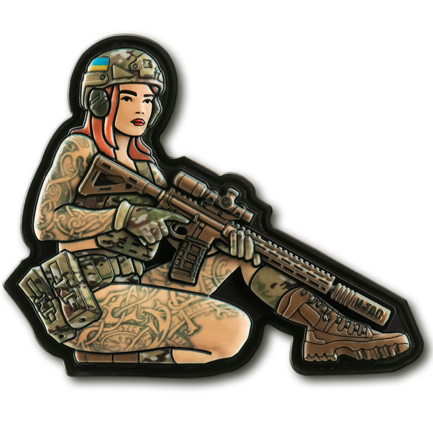 M-Tac Morale Patch Tactical Girl