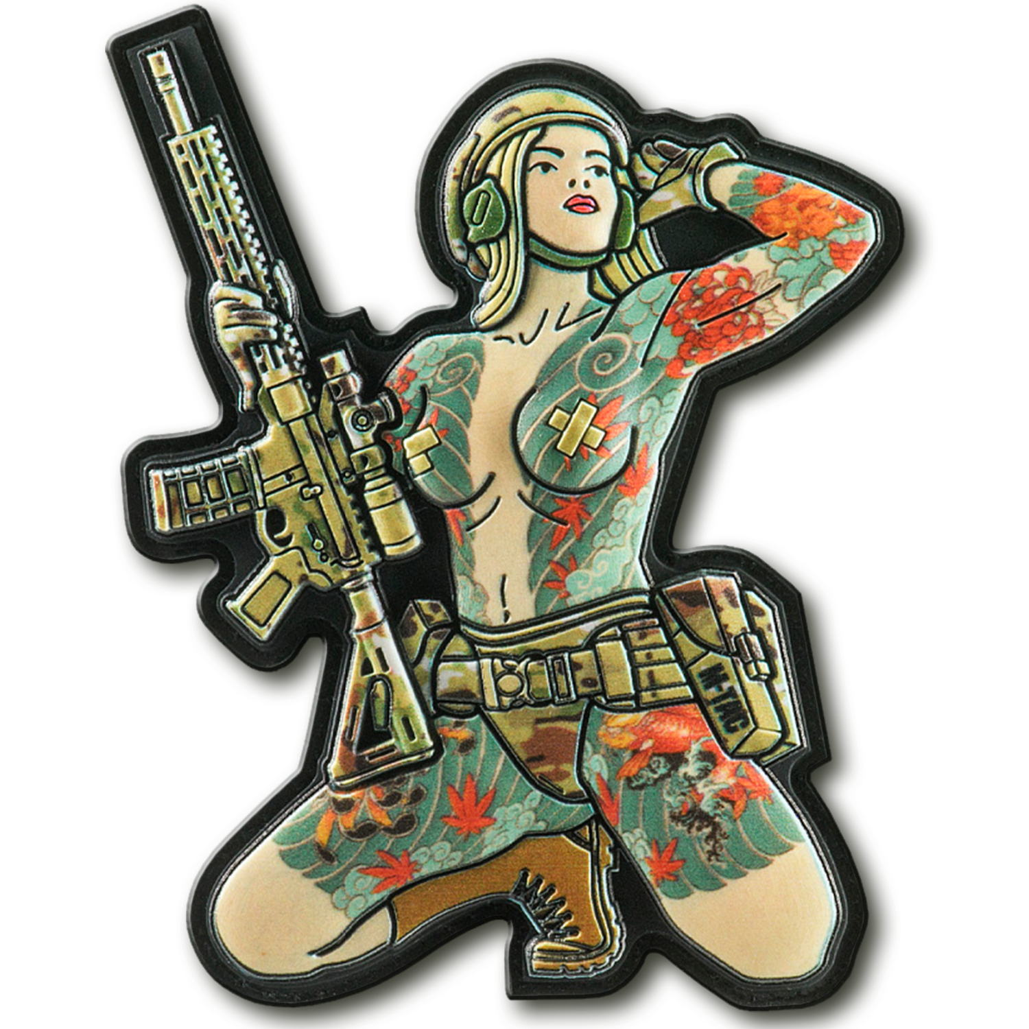 M-Tac Morale Patch Tactical Girl