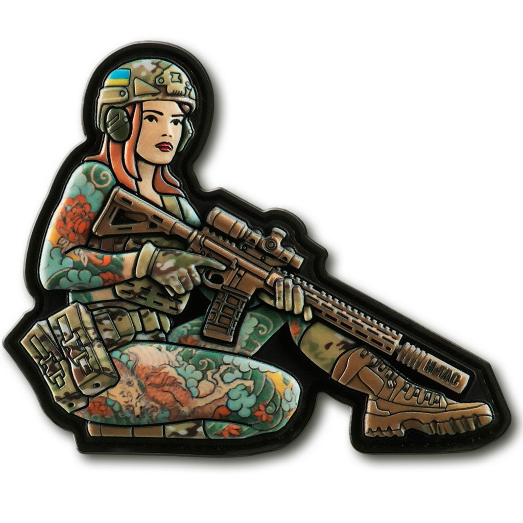 M-Tac Morale Patch Tactical Girl