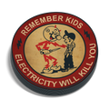 Remember Kids Hard Hat Decal