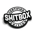 Shit Box Edition Hard Hat Decal