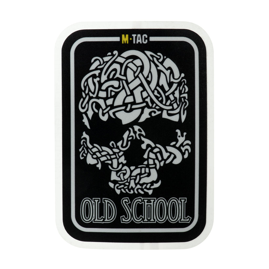 M-Tac Sticker Old School Reflective Large