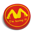 I'm Loving It Hard Hat Decal