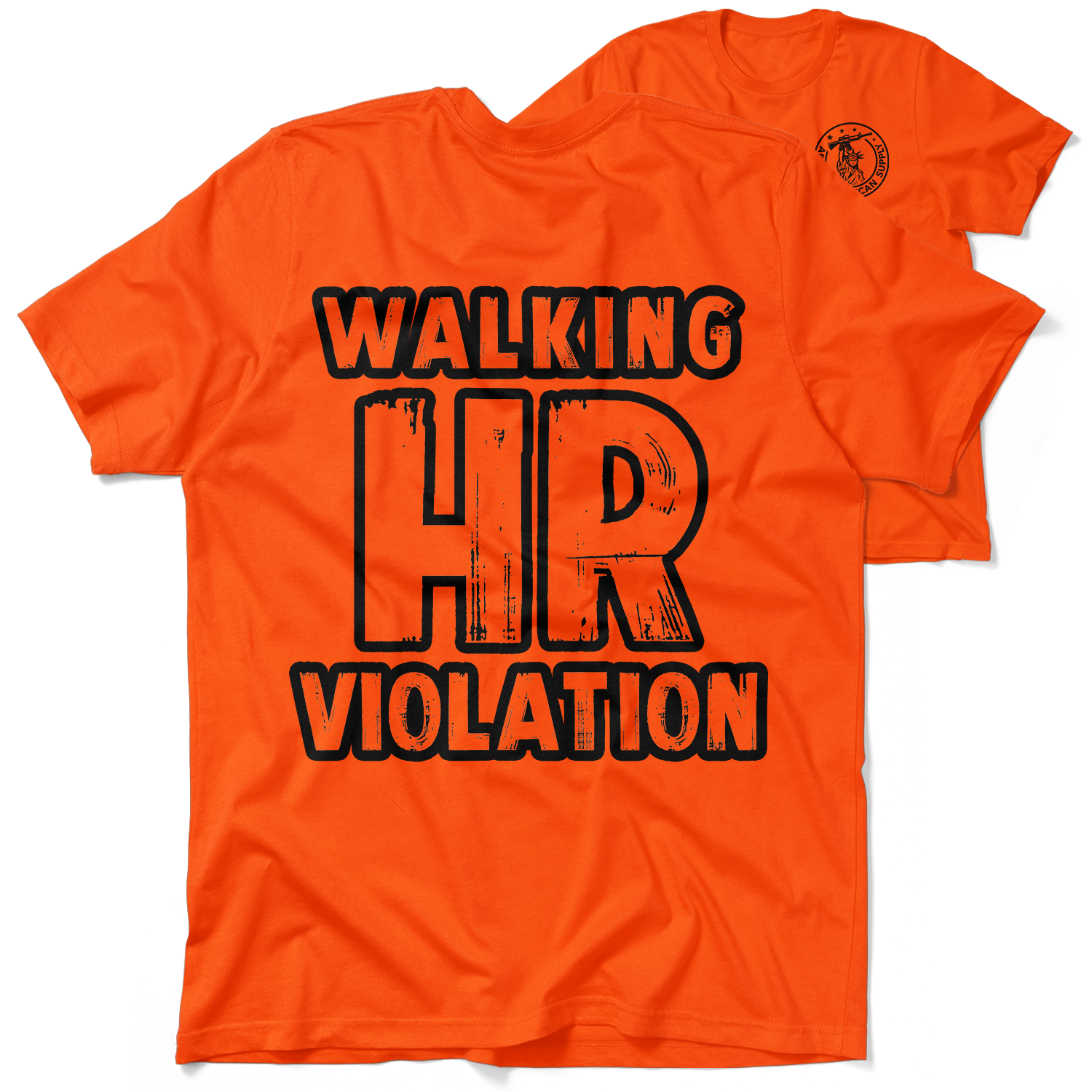 HR Violation - Safety Yellow T-Shirt