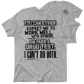 I Can't Do Both - Heather Gray T-Shirt