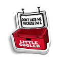 Little Cooler Hard Hat Decal