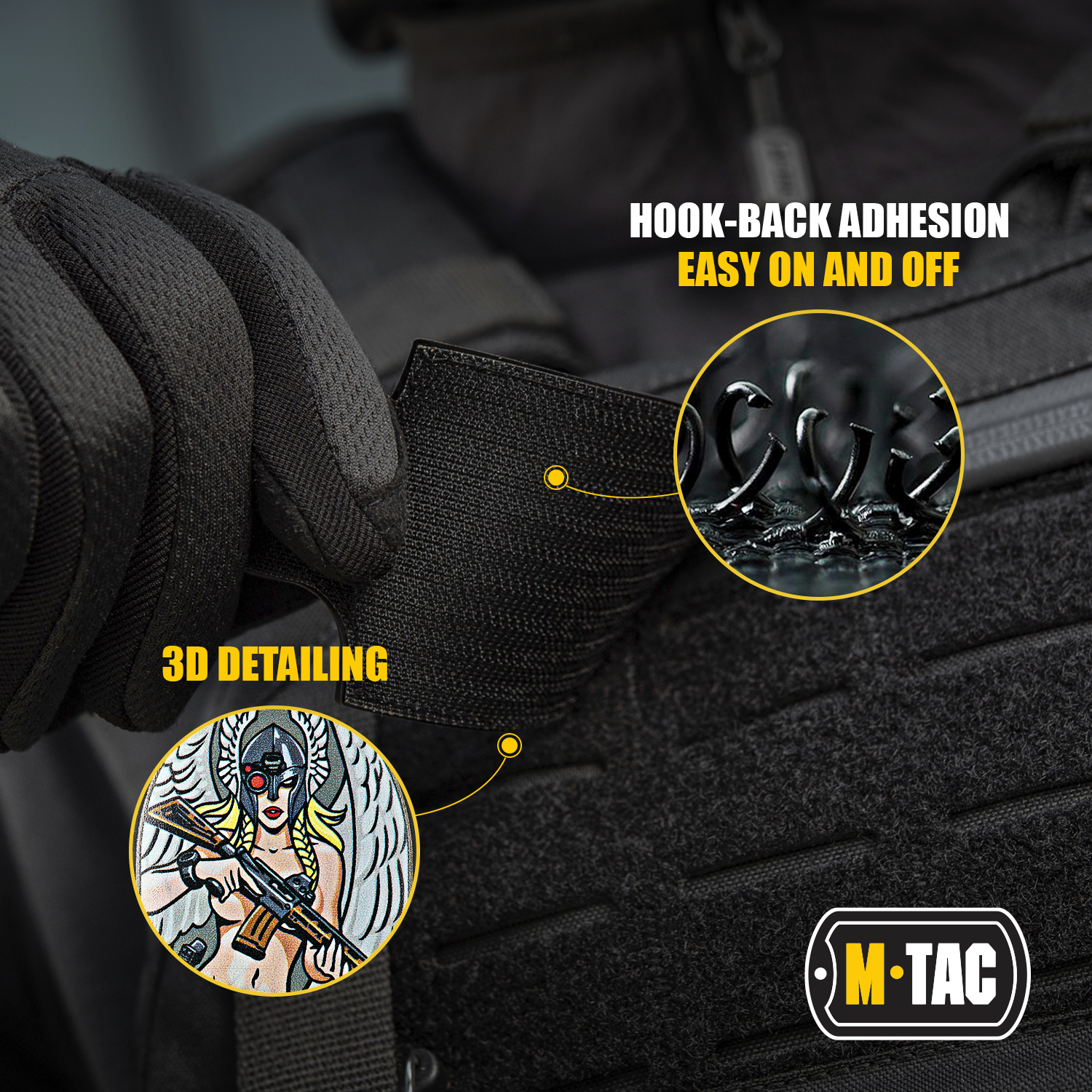 M-Tac Morale Patch Valkyrie PVC