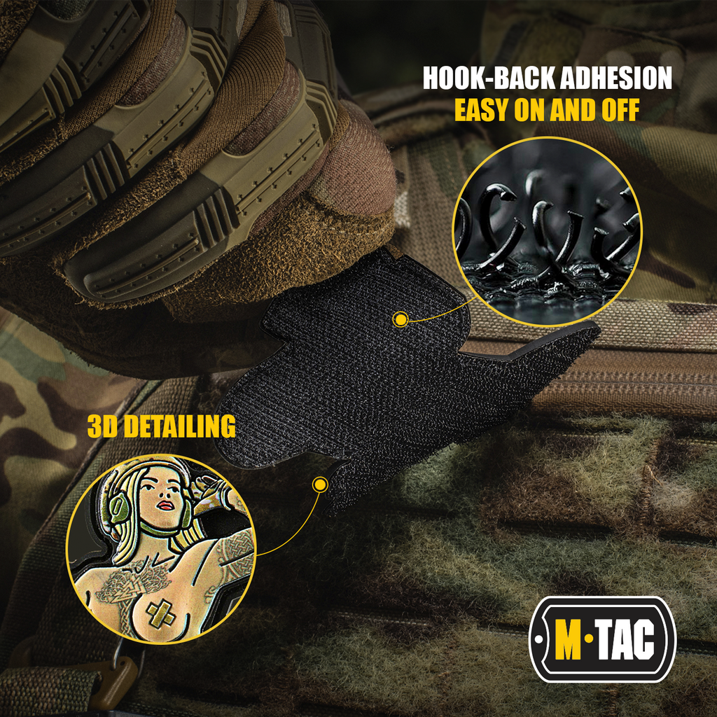 M-Tac Morale Patch Tactical Girl
