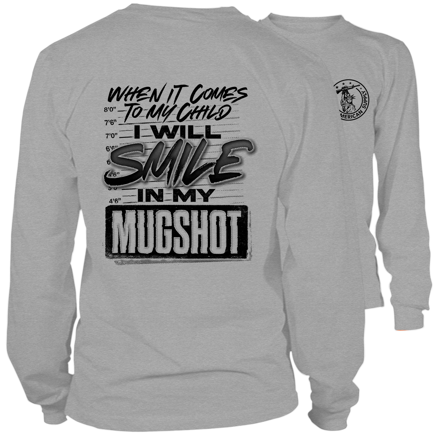 Mugshot - Long Sleeve Hi-Vis T-Shirt