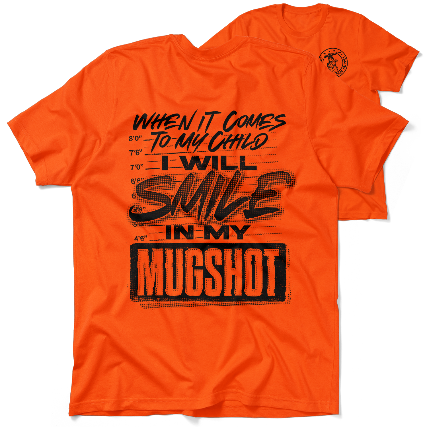 Mugshot - Safety Yellow T-Shirt