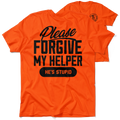 My Helper - Safety Orange T-Shirt