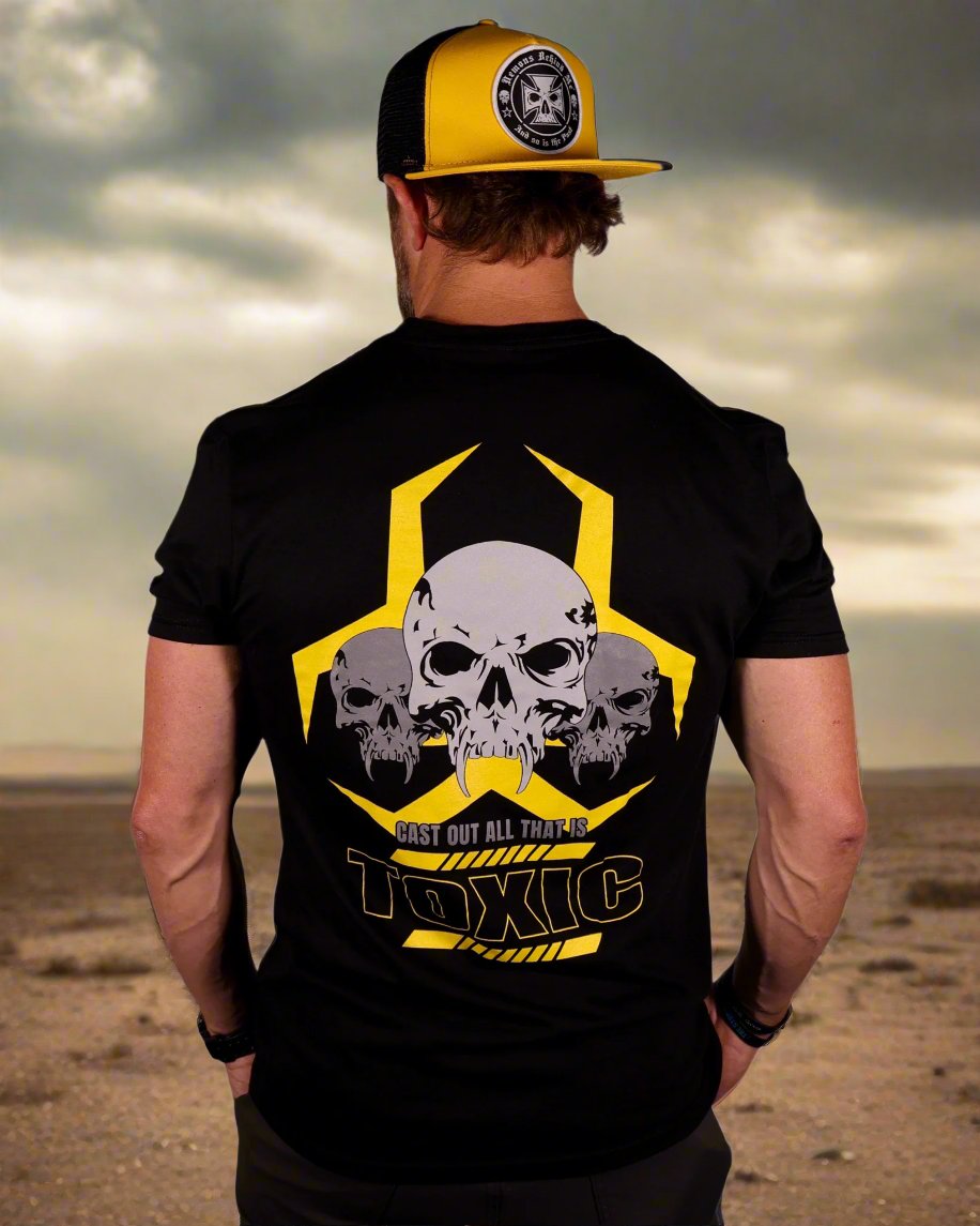 Men's "Toxic" Black T-Shirt
