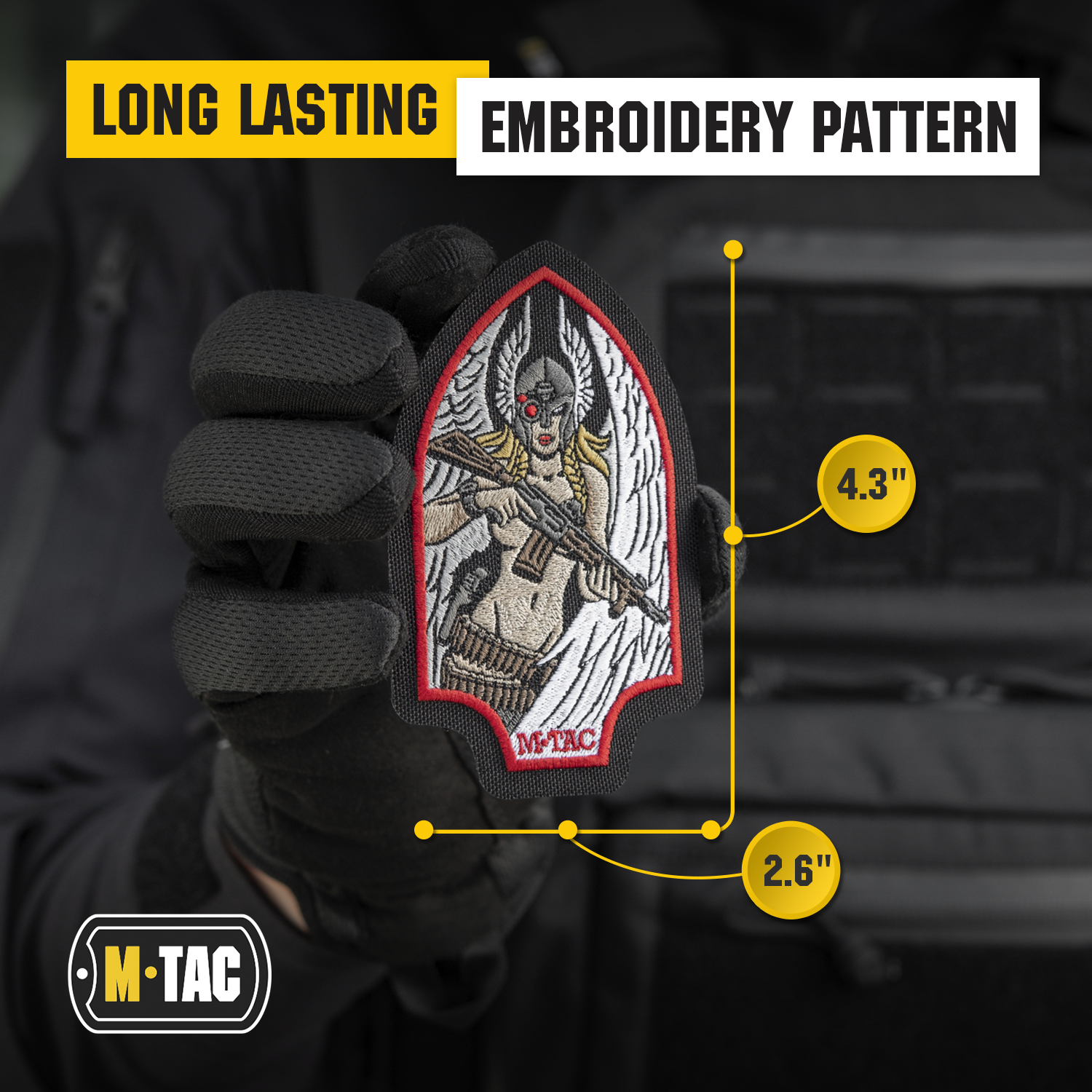 M-Tac Morale Patch Valkyrie Embroidered