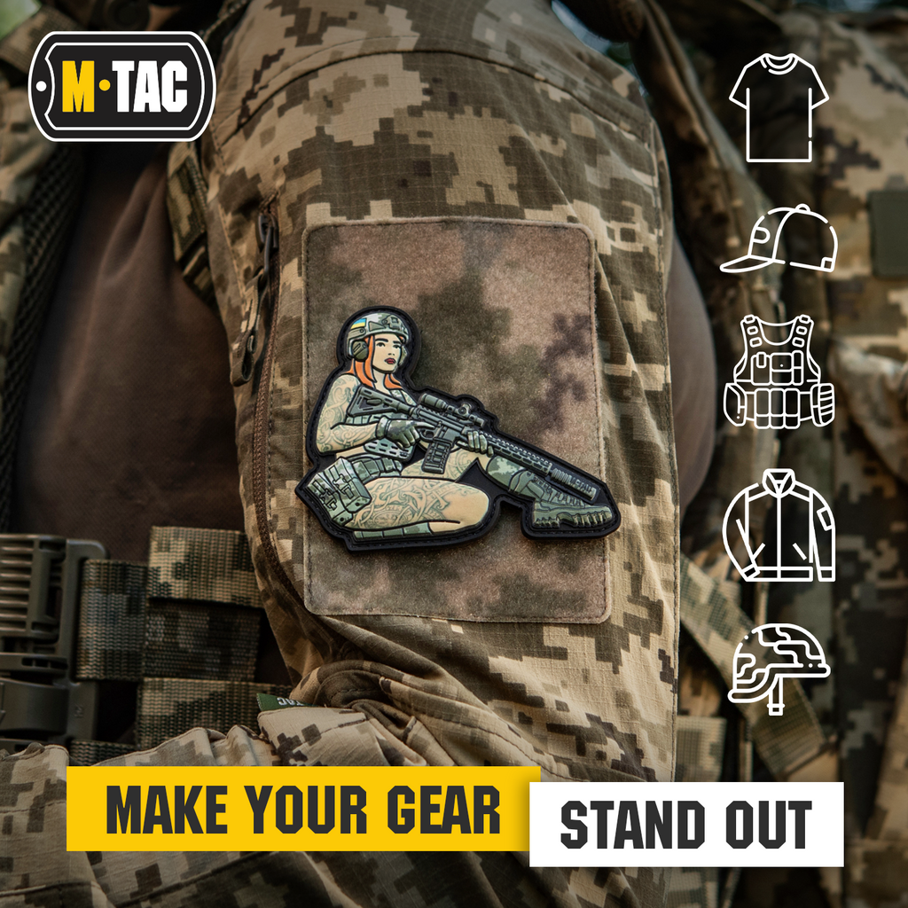 M-Tac Morale Patch Tactical Girl