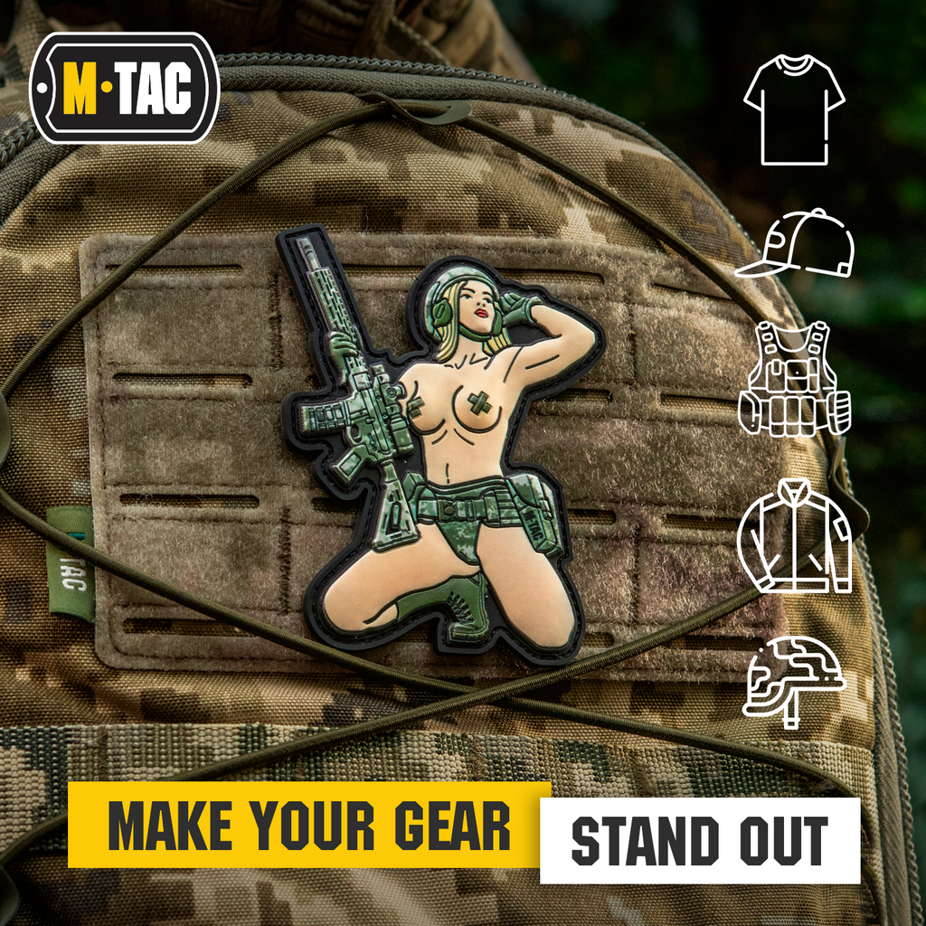 M-Tac Morale Patch Tactical Girl