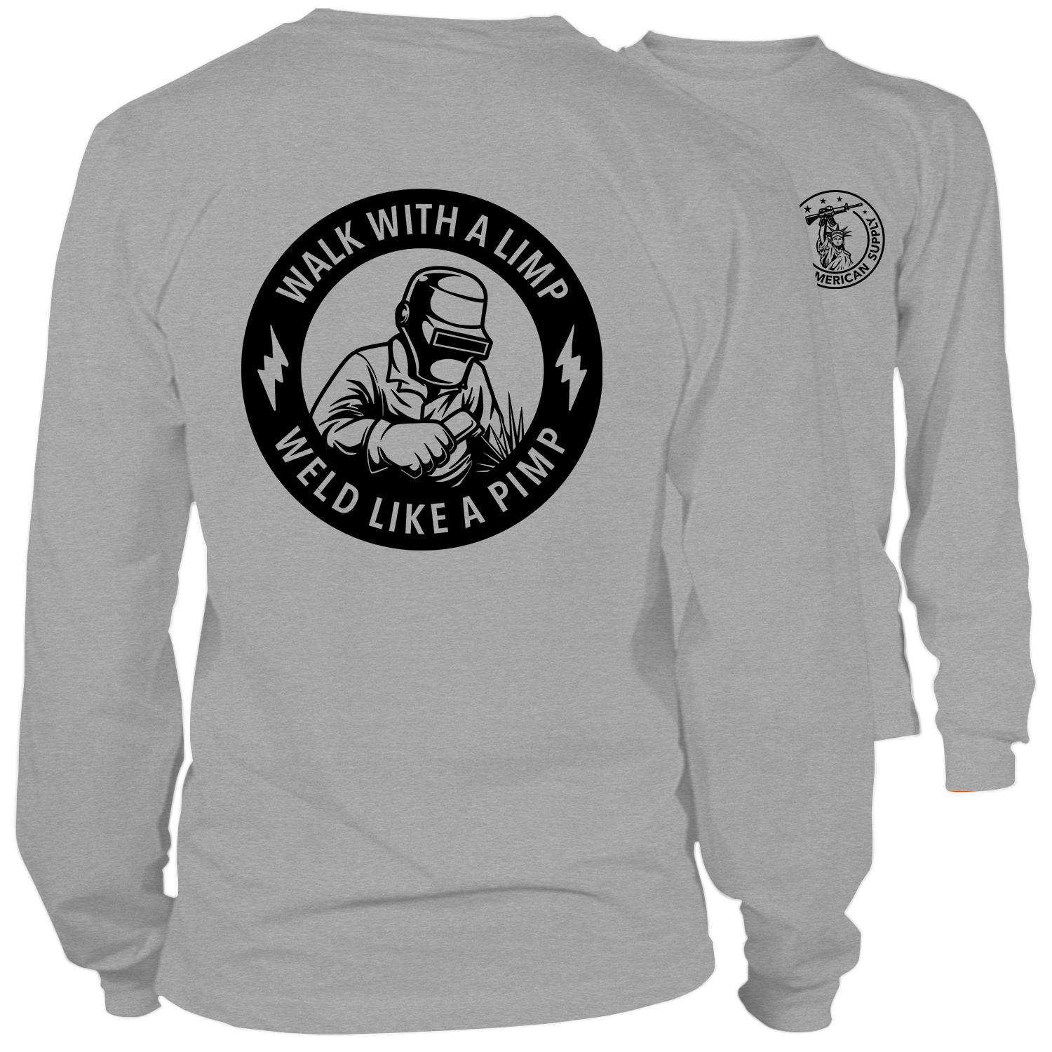 Pimp - Long Sleeve Hi-Vis T-Shirt