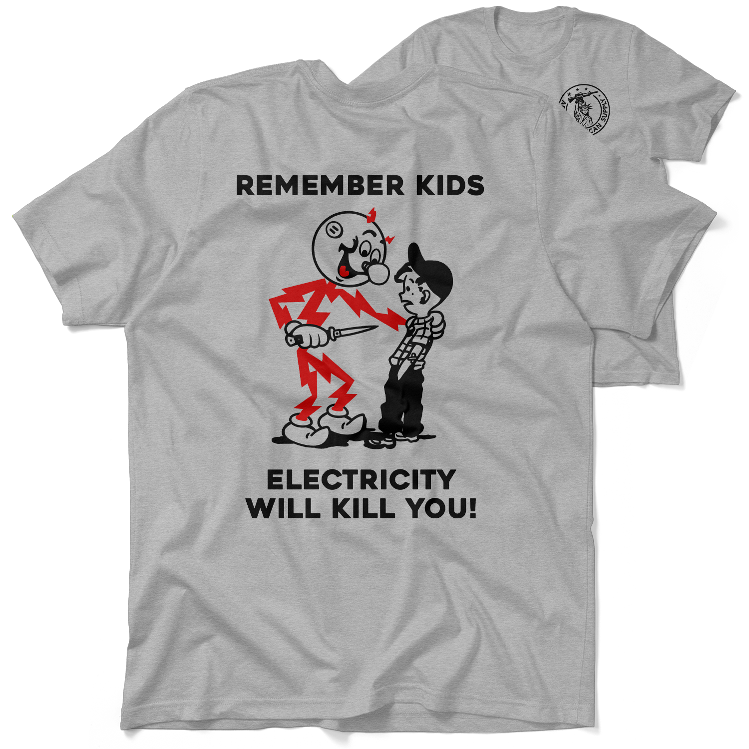 Remember Kids - Safety Yellow T-Shirt