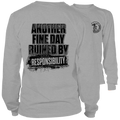 Responsibility - Long Sleeve Heather Gray T-Shirt