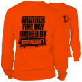 Responsibility - Long Sleeve Safety Orange Hi-Vis T-Shirt