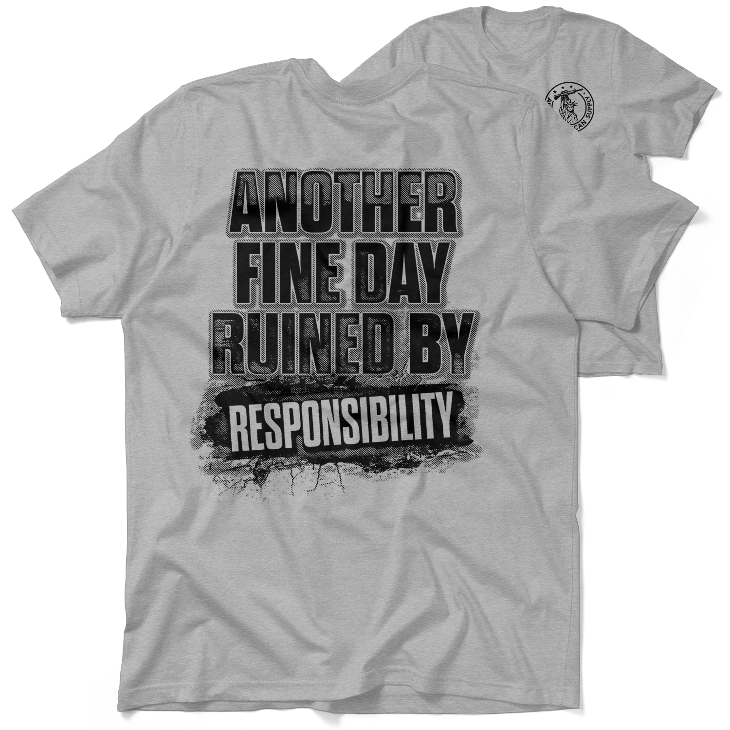 Responsibility - Heather Gray T-Shirt