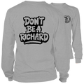 Richard - Long Sleeve Heather Gray T-Shirt