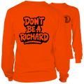 Richard - Long Sleeve Safety Orange Hi-Vis T-Shirt