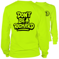 Richard - Long Sleeve Safety Yellow Hi-Vis T-Shirt
