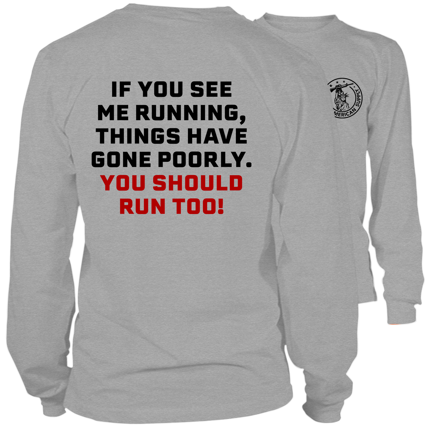 Run - Long Sleeve Hi-Vis T-Shirt