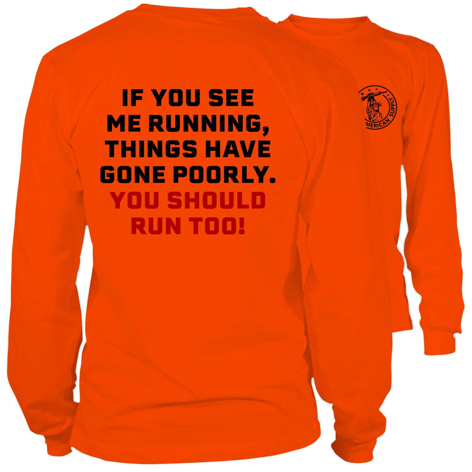 Run - Long Sleeve Hi-Vis T-Shirt
