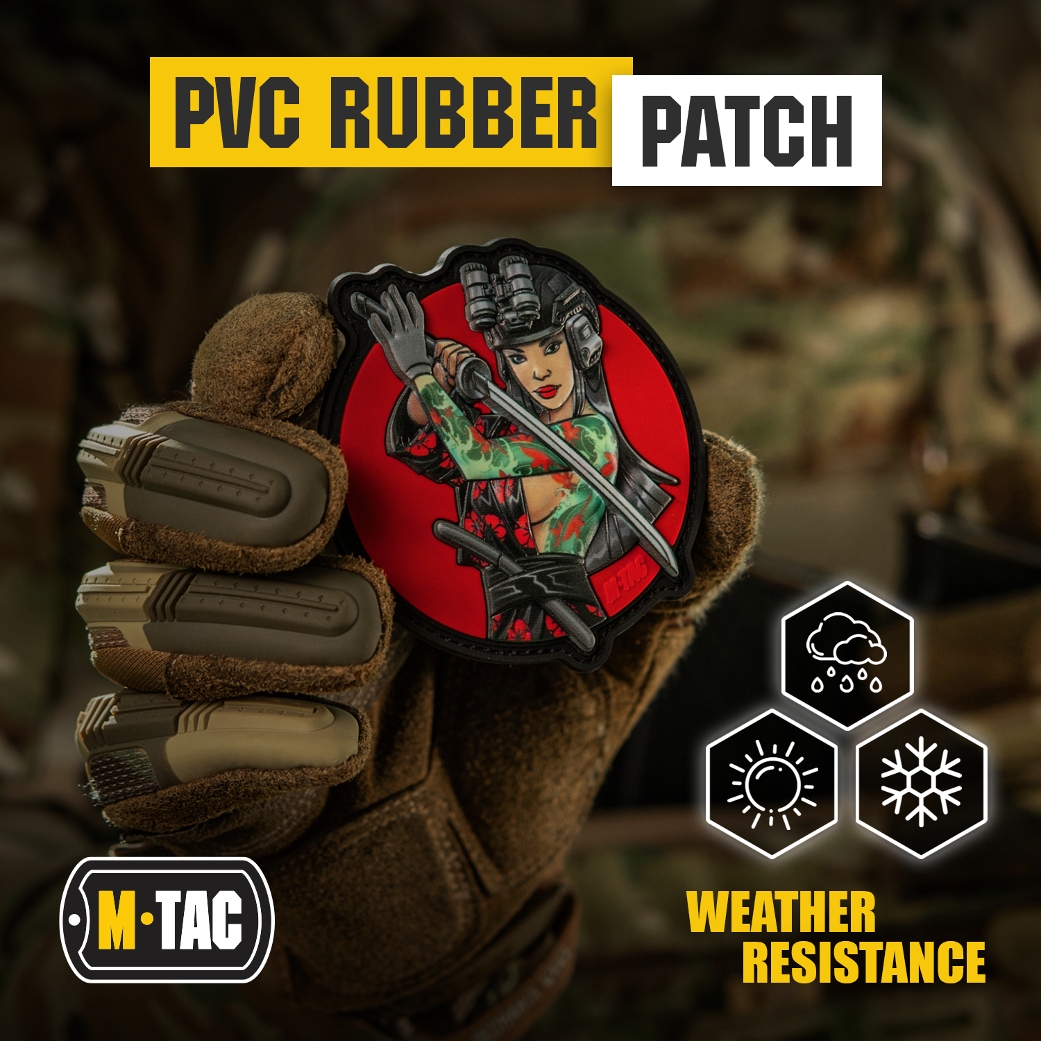 M-Tac Morale Patch Tactical Girl