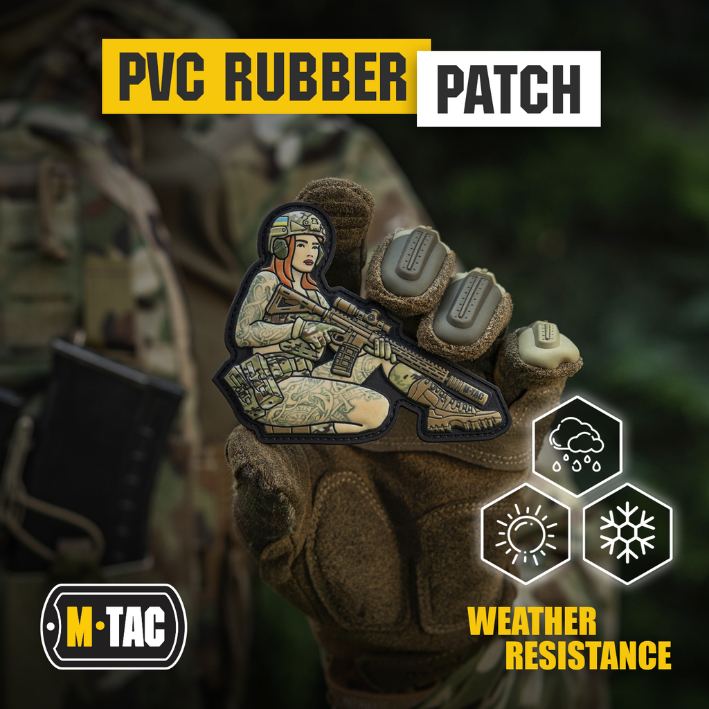 M-Tac Morale Patch Tactical Girl