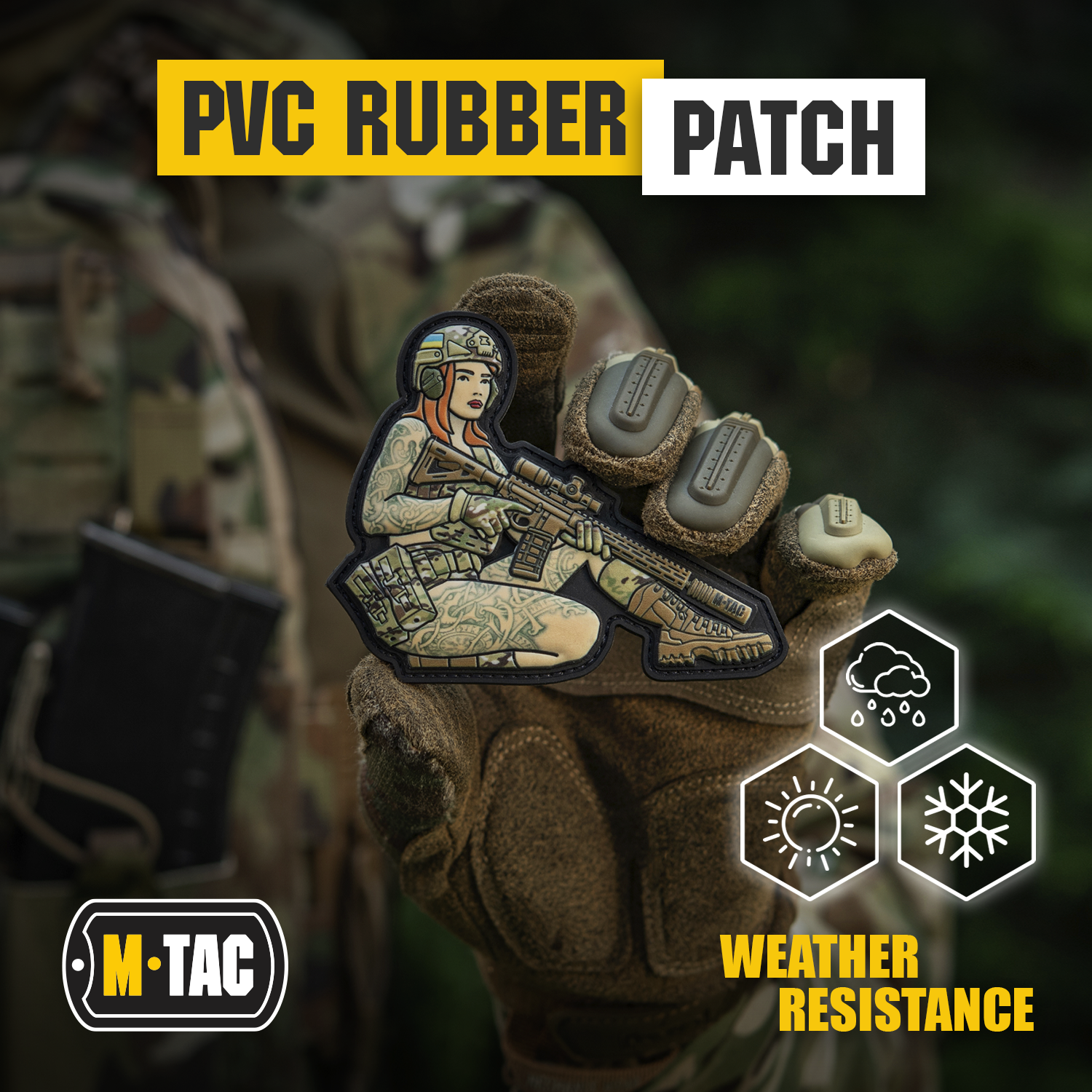 M-Tac Morale Patch Tactical Girl