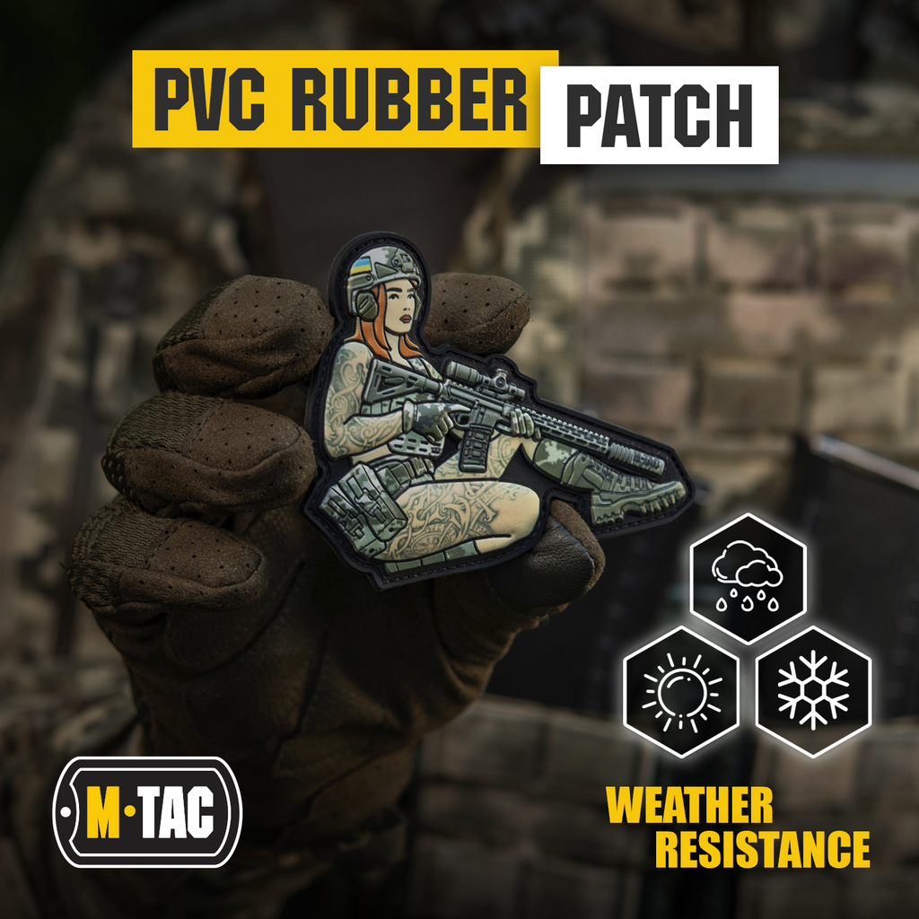 M-Tac Morale Patch Tactical Girl
