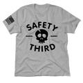 Safety Third - Heather Gray T-Shirt